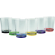 Skleničky 250 ml s magnetem Silwy, Multicolor, sada 6 ks