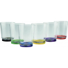 Skleničky 250 ml s magnetem Silwy, Multicolor, sada 6 ks