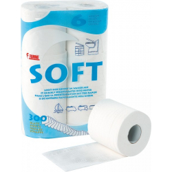 'Toaletní papír Soft, 6 rolí'