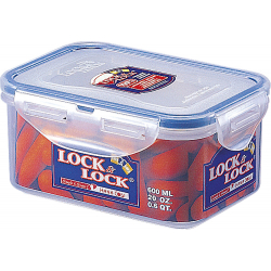 Dóza na potraviny Lock & Lock 600 ml, průhledná