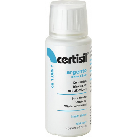 Konzervace vody Certiman Certisil Argento 1000 F 100 ml pro 1000 litrů vody