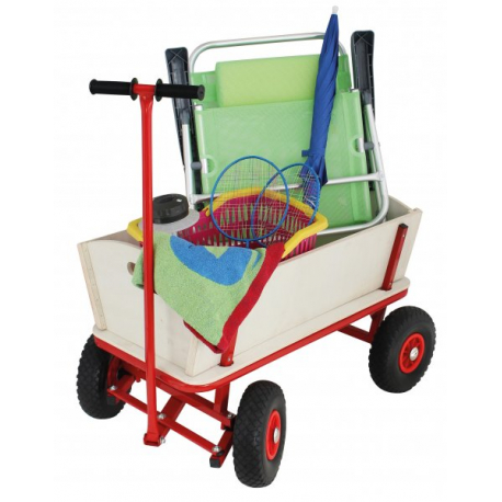 Vozík skládací dřevěný na přepravu Eurotrail