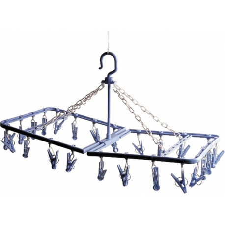 Sušák na prádlo SUN TIME, světle modrý