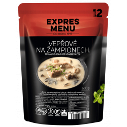 Vepřové na žampionech – 2P