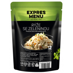 Rýže se zeleninou – 2P