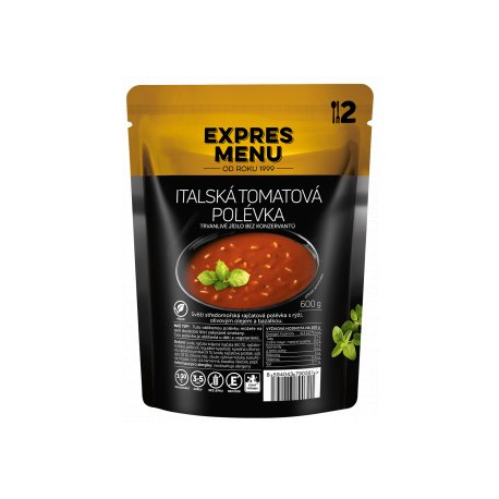 Polévka rajská s rýží – 2P