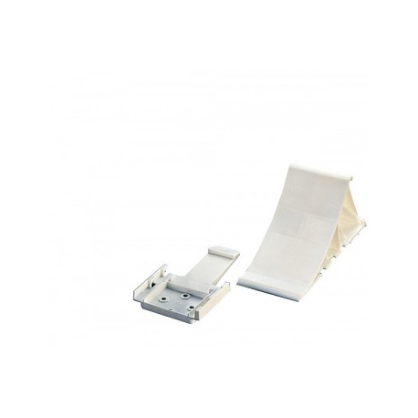 Držák zakládacího klínu plastový 167 x 95 x 20 mm, bílý do 2000 kg